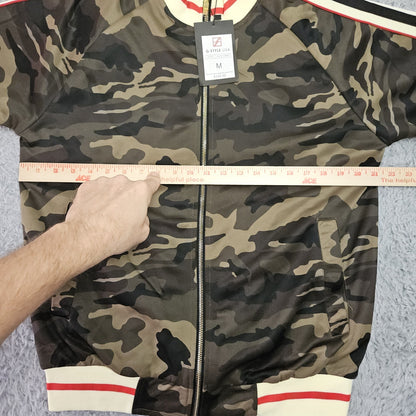 Traje De Chándal Estilo G EE. UU. Camuflaje 2 Piezas Pantalones Y Chaqueta Medianos Para Hombre Nuevo Con Etiquetas